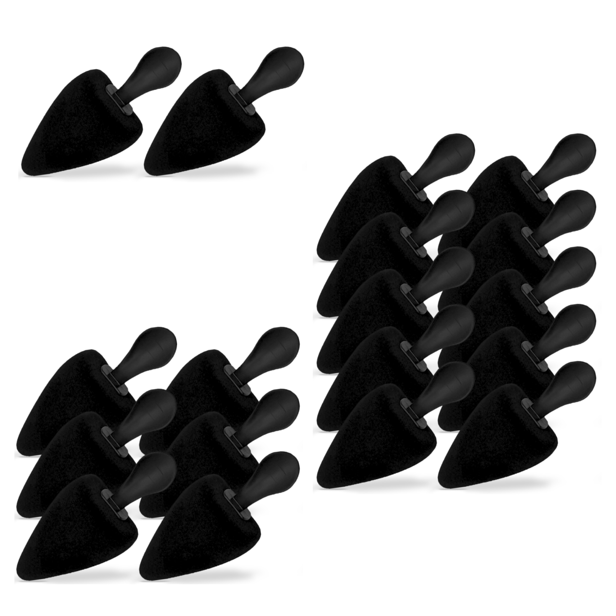 Schaumstoff Schuhspanner - Spitz - Größe 37-41 - Schuhformer Schuhstrecker