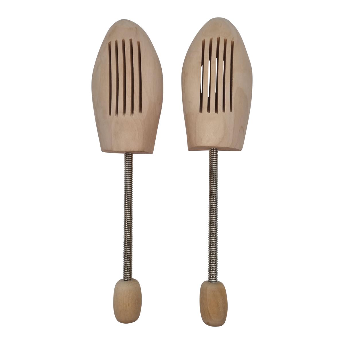 Holz Schuhspanner mit Spiralfeder 1 Paar Schuhformer