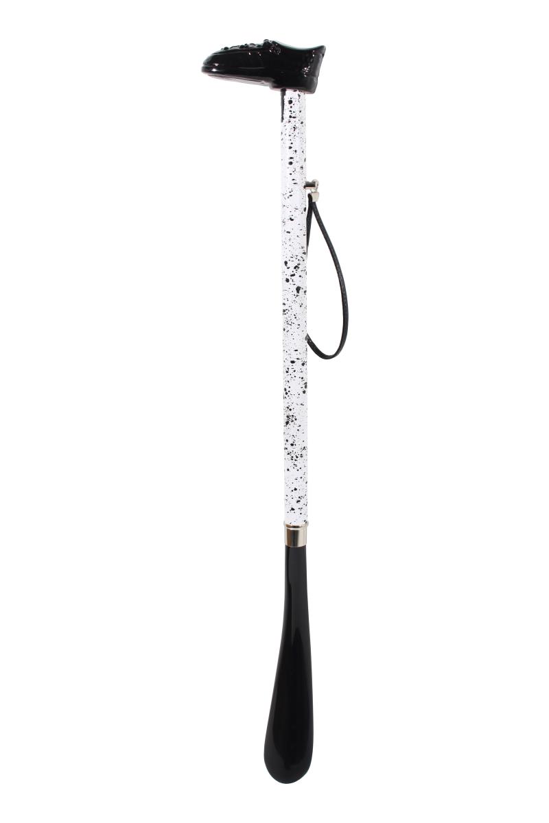 Schuhlöffel Design Schuhanzieher mit SNEAKER/Turnschuh als Griff Graffiti 70cm