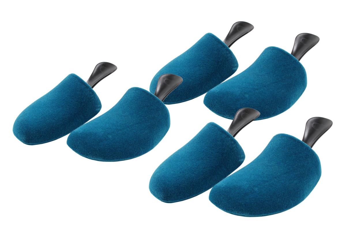 3 Paar Schuhspanner Schaumstoff mit Griff „3D“ Sneaker, Komfortschuhe, Weite G