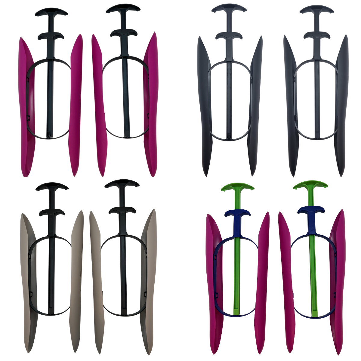 2 Paar Stiefelformer - mit innovativem Sensomatic Federelement - Stiefelspanner - Länge 35 cm - Schaftformer