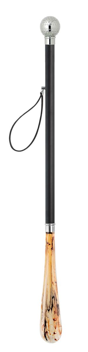 Schuhanzieher Schuhlöffel Anziehhilfe Designanzieher Modell Golfball 70 cm