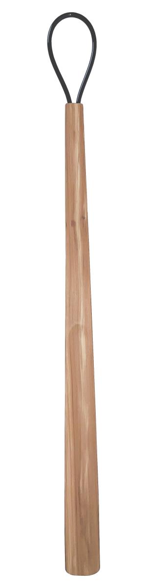 Schuhlöffel, Schuhanzieher aus hochwertigem Zedernholz, 60 cm lang