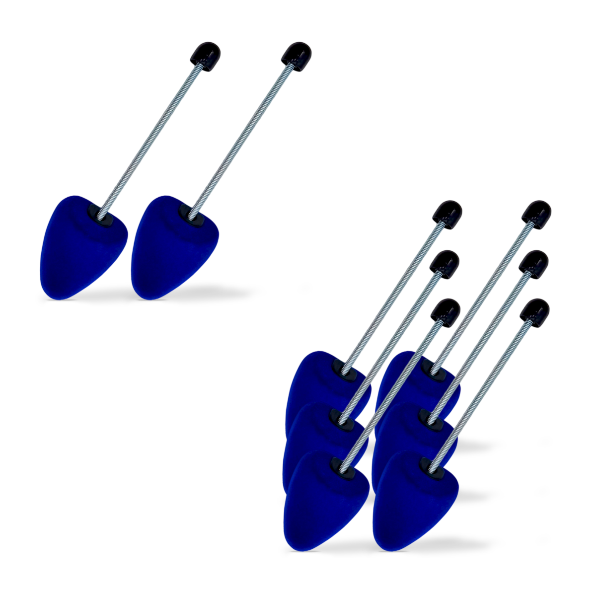 Schaumstoff Schuhspanner - Universal - mit Spiralfeder - Größe 39-42 - Schuhformer Schuhstrecker